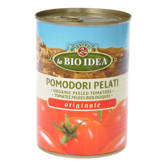 LABIOIDEA La Bio Idea Luomu kuorittu tomaatti tomaattimehussa 400g
