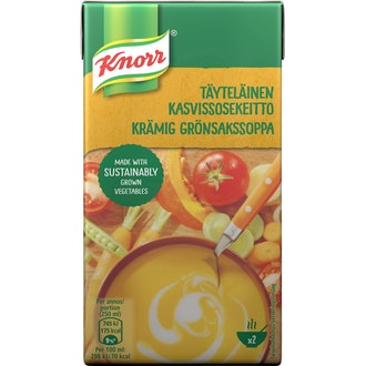 Knorr Täyteläinen kasvissosekeitto Keitto 500 ml