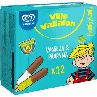 Ingman Ville Vallaton 420Ml / 276G Monipakkaus Vanilja-Päärynä