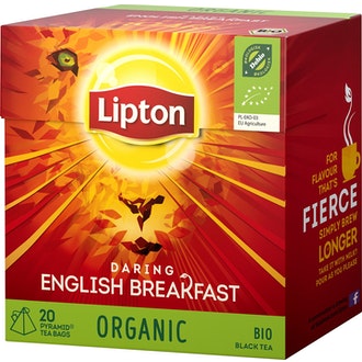 Lipton tee English breakfast luomu 20ps