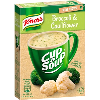 Knorr Cup a Soup Parsakaali-kukkakaalikeitto 3x15g