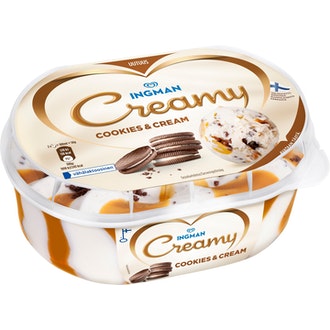 Ingman Creamy 850ml Cookies & Cream