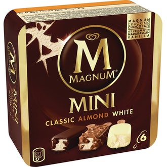 Magnum 6x55 ml Classic/Almond/White