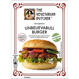 The Vegetarian Butcher unbelievabull burger 160g pakastre