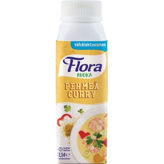 Flora Ruoka 2,5 dl pehmeä curry