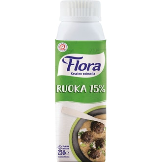 Flora Ruoka 2,5dl 15%