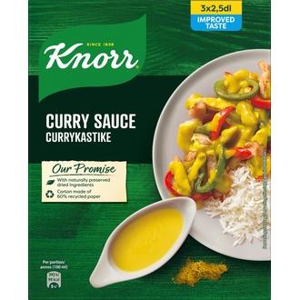 Knorr Currykastike Kastikeaines 3x24 g
