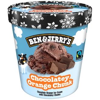 Ben & Jerry\'s Chocolatey Orange Chunk Jäätelö 465ml/399g