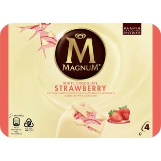 Magnum Strawberry White 4x110ml/360g