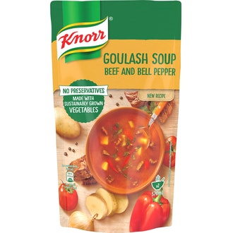 Knorr Gulassikeitto naudanlihalla ja punaisella paprikalla 570 ml