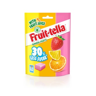 Fruittella Summer Fruits 120g hedelmätoffee vähemmän sokeria