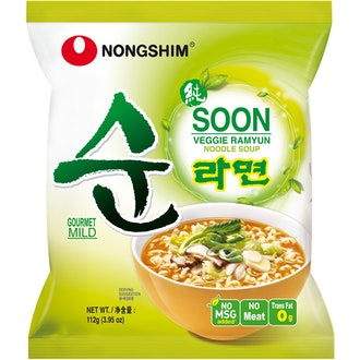 Nongshim Soon Veggie Ramyun nuudeli 112g