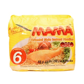 Mama 6-pack Kananmakuinen nuudeli 6x55g
