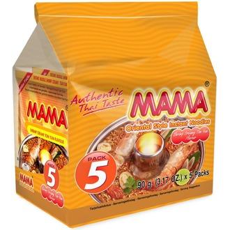 5X Mama Katkaravunmakuinen Nuudeli Creamy Tom Yum 90G