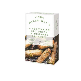 Linda McCartney\'s Vegetarian Red Onion&Rosemary Sausages 6kpl/270g pakaste